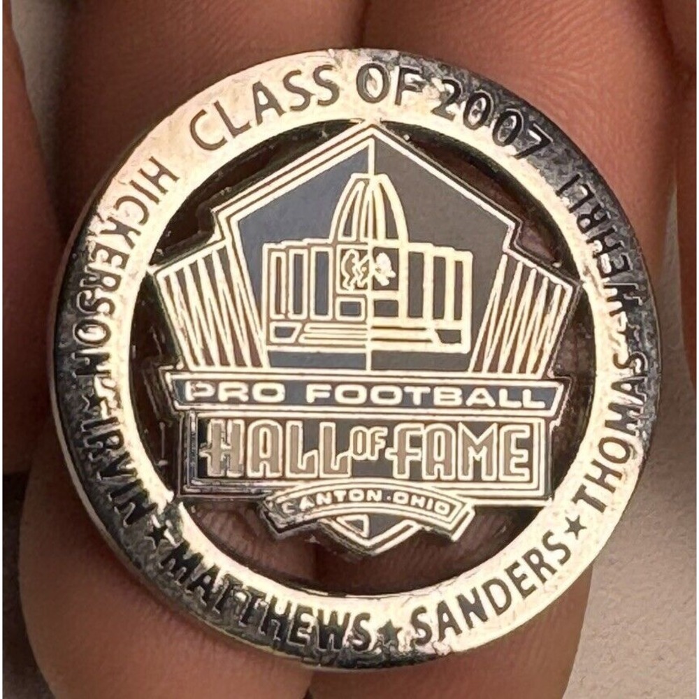 Class Of 2007 Pro Football Hall‎ Of Fame Pin